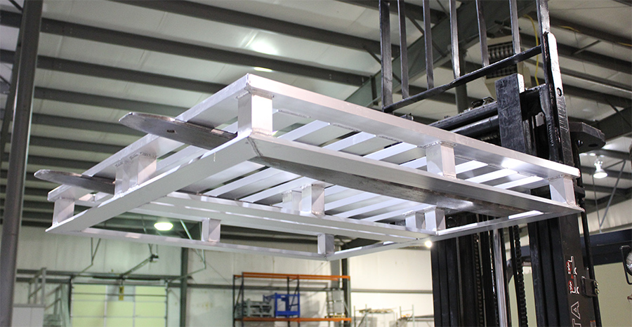aluminum pallets