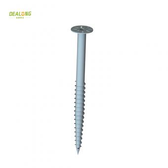Hot Dip Galvanized Solar Ground Screw Pile