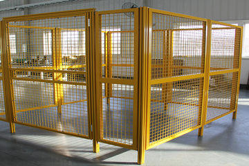 Robot safety fence protection system